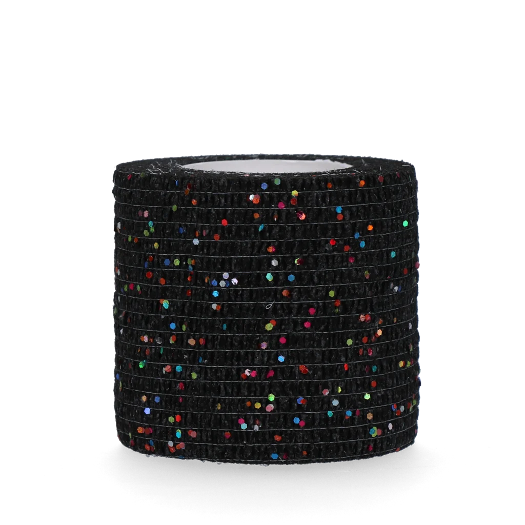 Samolepicí obvaz se třpytkami, 5 cm, černý – Excellent Animal Glitter Bandage Profi - Obrázek 1