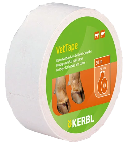 Paznehtové obinadlo z viskózy, 50 mm x 50 m – Kerbl VetTape - Obrázek 1