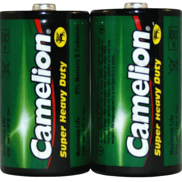 Baterie D 1,5 V, 2 kusy – Camelion