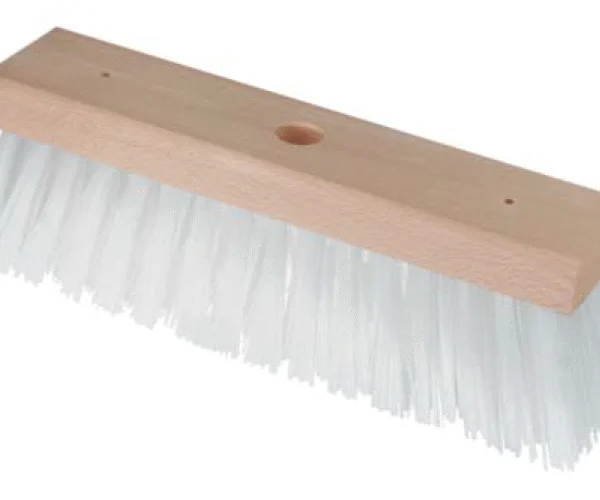 Kartáč na vodu s bílými plastovými vlákny, 35 cm – Bürsten Walter Perlon
