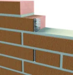 Mřížka do větrací spáry zdiva 7 cm - Obrázek 3