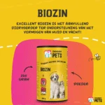 Doplněk na srst pro psy a kočky s biotinem, 250 g – Excellent Pets Biozin - Obrázek 2