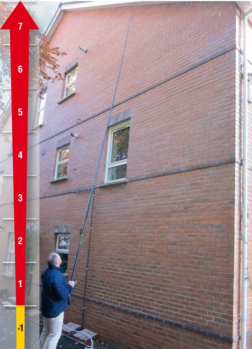 Teleskopická tyč ze skelných vláken, 7 m, pro DR5 – Birchmeier XL8 D - Obrázek 4