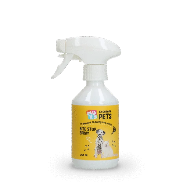 Sprej proti kousání pro psy a kočky s hořkou látkou, 250 ml – Excellent Pets Bite Stop Spray