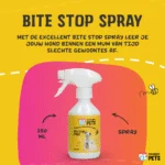 Sprej proti kousání pro psy a kočky s hořkou látkou, 250 ml – Excellent Pets Bite Stop Spray - Obrázek 3