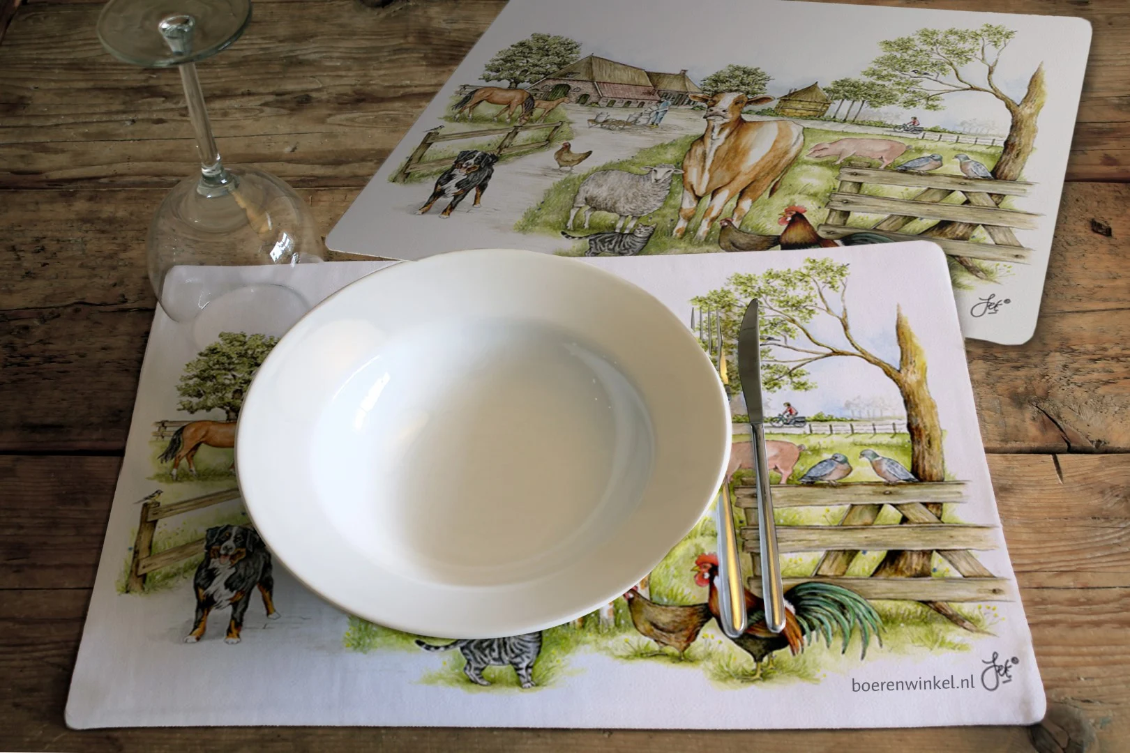 Prostírání navržené JET – Boerenwinkel - Obrázek 2