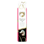 Koňský kartáč M na péči o srst, 17,5 x 5 x 2 cm, růžový – Excellent Horse Grooming Brush
