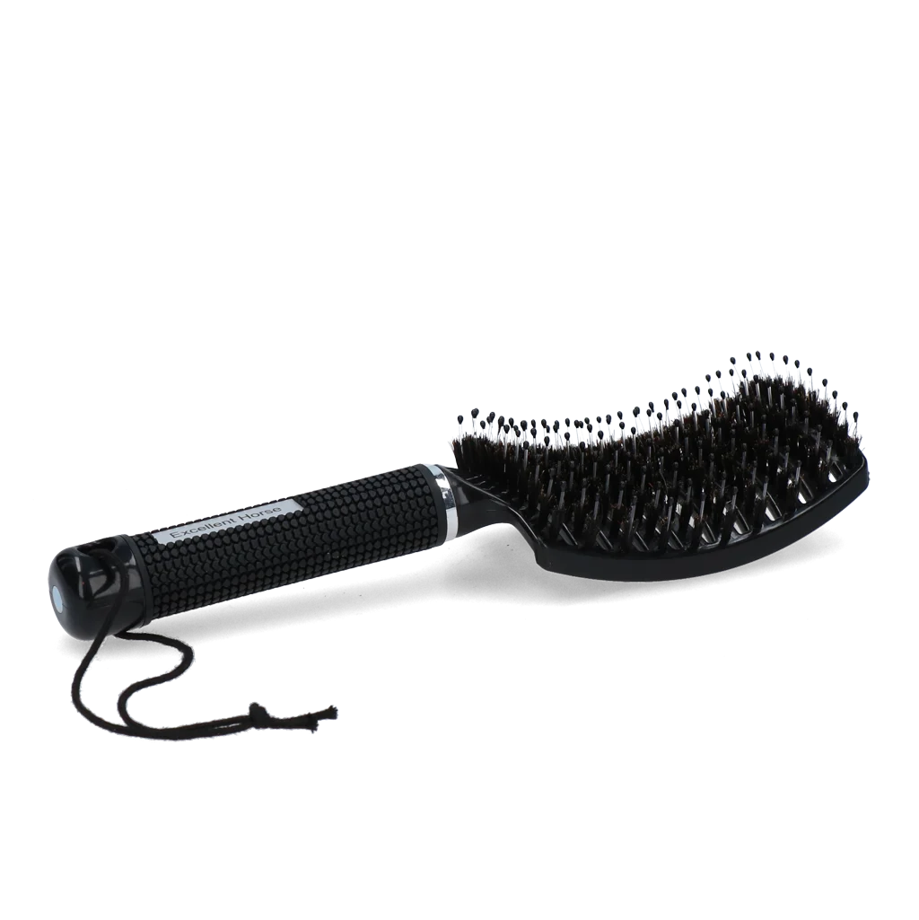 Kartáč na rozčesávání hřívy, 24,5 cm, černý – Excellent Horse Supreme Brush - Obrázek 3