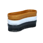 Kartáč na koně pro suchou i mokrou srst, 3 kusy – Excellent Horse Multi Brush - Obrázek 2
