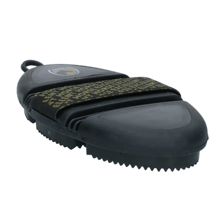 Hřbílko na uvolněnou srst s pružnou horní částí – Excellent Horse Flexi Brush Curry Comb