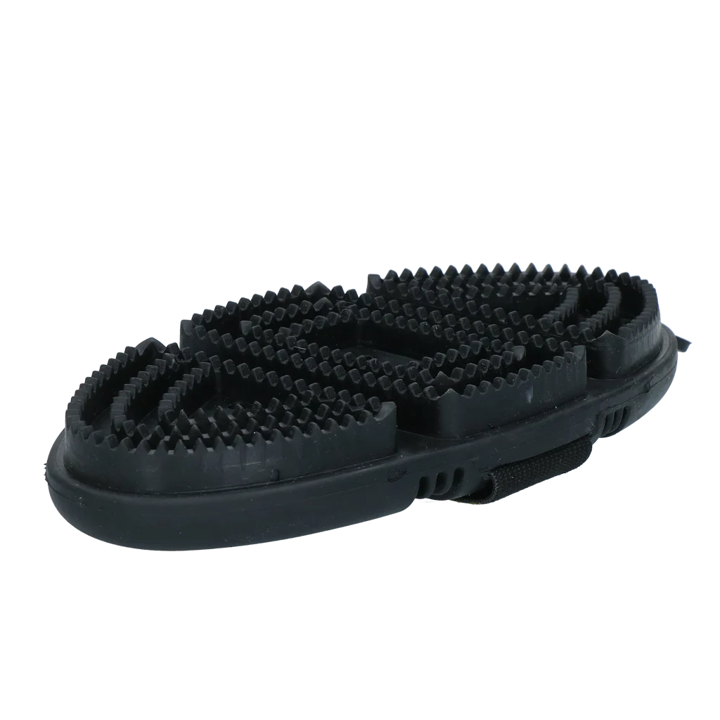 Hřbílko na uvolněnou srst s pružnou horní částí – Excellent Horse Flexi Brush Curry Comb - Obrázek 4