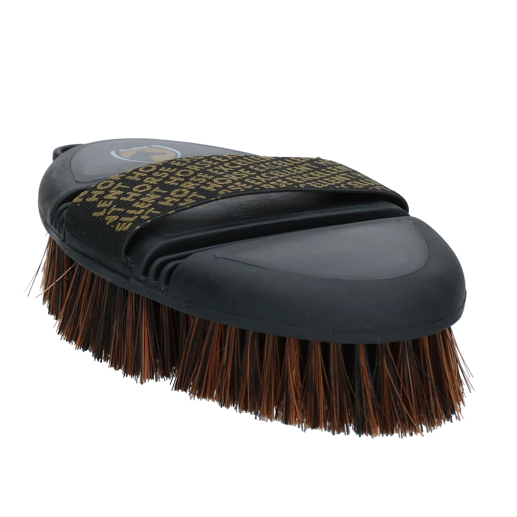 Měkký kartáč na koně na prach a písek s pružnou horní částí – Excellent Horse Flexi Brush Soft - Obrázek 1