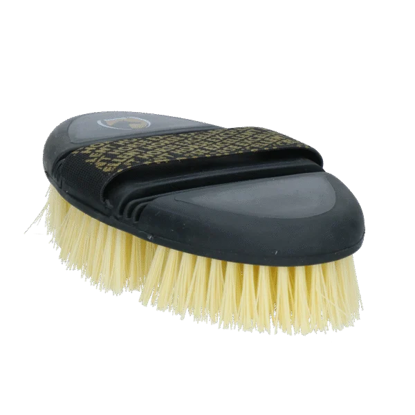 Tvrdý kartáč na koně s flexibilní horní stranou – Excellent Horse Flexi Brush Scrub