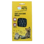 Silikonový kartáč pro psy s dlouhou srstí, 12 x 6,5 x 2,5 cm – Excellent Pets Soft Silicone Brush