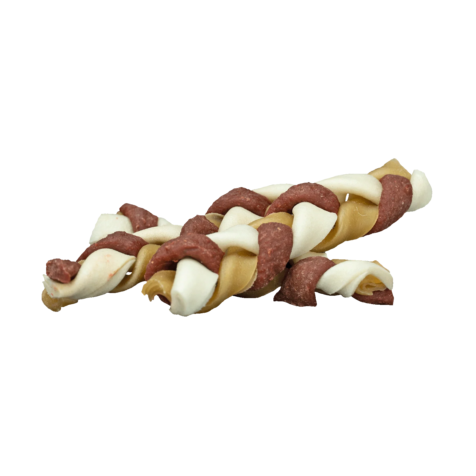 Žvýkací pamlsky, pletené, 12 cm, 3 kusy – Braaaf Twister Braids - Obrázek 3