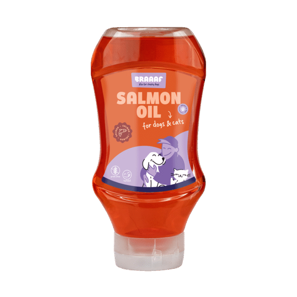 Lososová omáčka na krmivo, 500 ml – Braaaf Dog Food Sauce