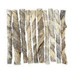Žvýkací tyčinky z lososa, sušené na vzduchu, 12 cm – Braaaf Seafood Zalm Roll Sticks - Obrázek 3