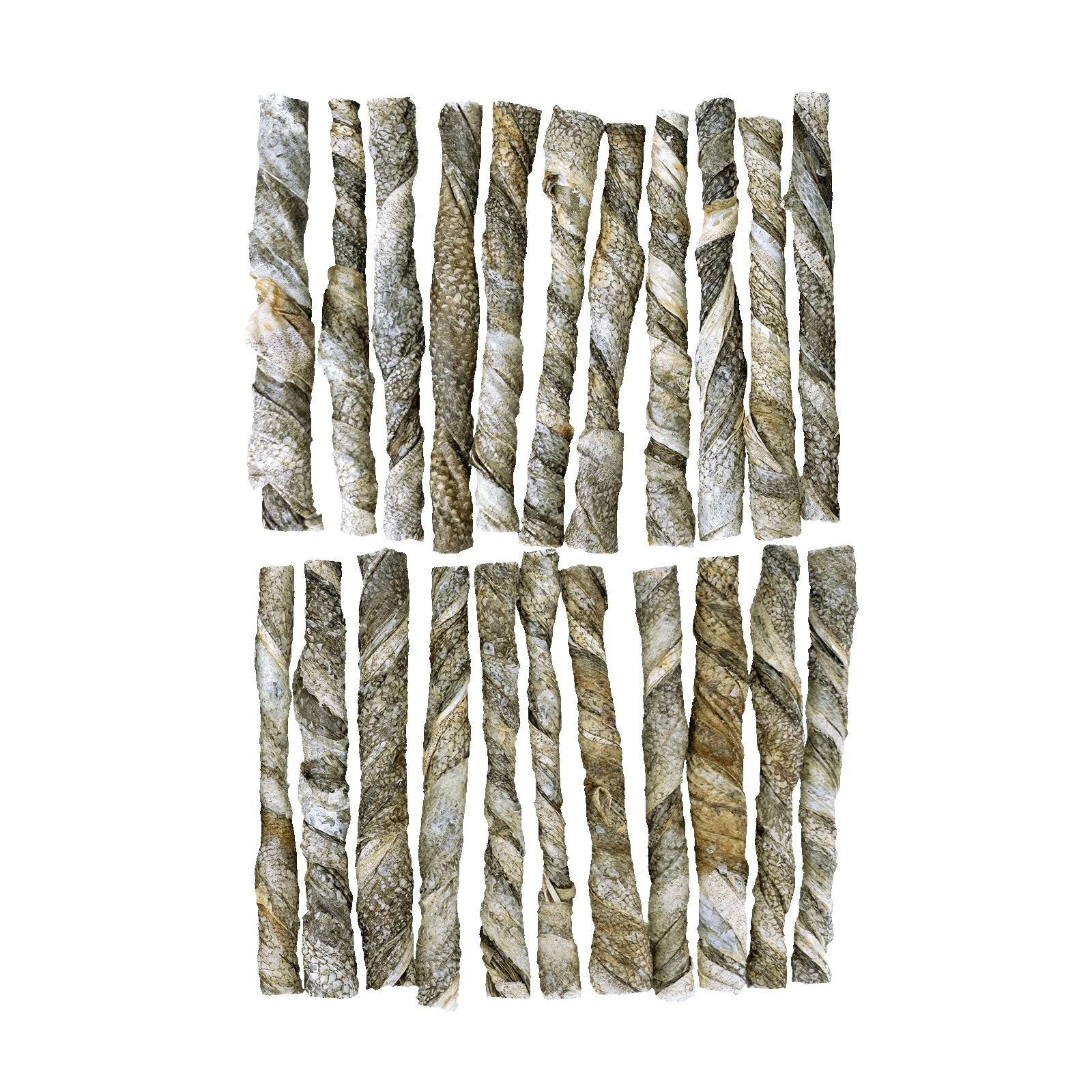 Žvýkací tyčinky z lososa, sušené vzduchem, 12 cm, 175 g – Braaaf Seafood Zalm Roll Sticks - Obrázek 3
