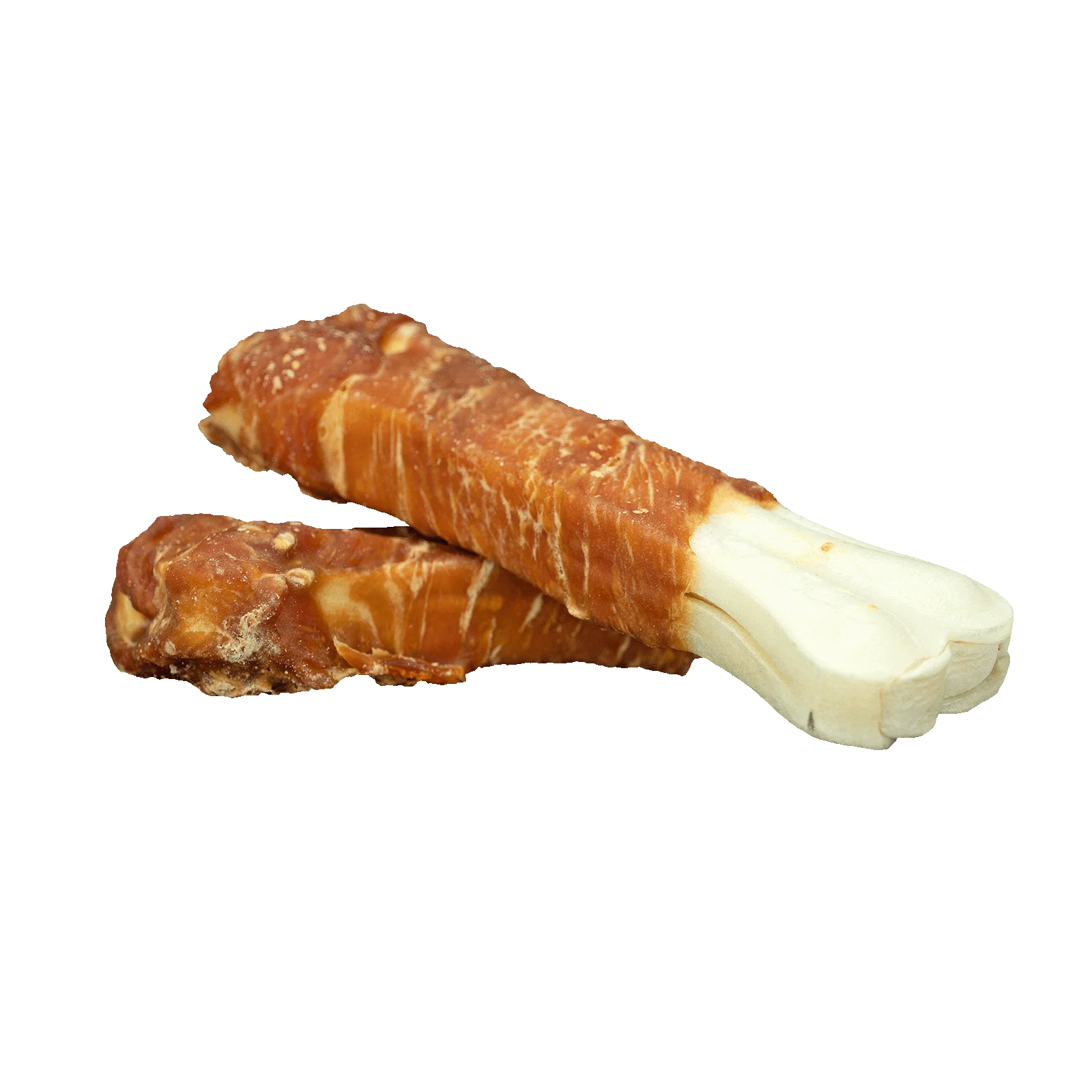 Lisovaná žvýkací kost s kuřecím masem, 12,5 cm, 2 kusy – Braaaf Rawhide Pressed Bone - Obrázek 2