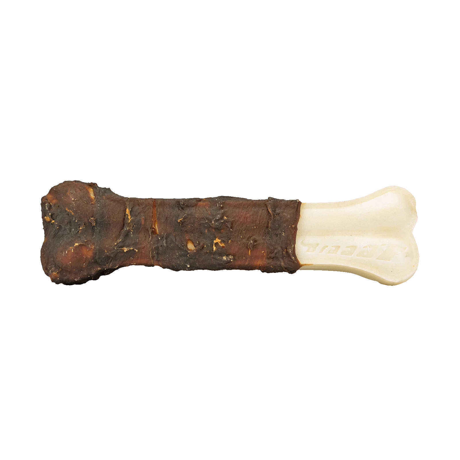 Lisovaná žvýkací kost s kachním masem, 20 cm – Braaaf Rawhide Pressed Bone - Obrázek 3
