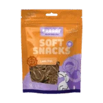 Pamlsek pro psy ve tvaru chipsů s jehněčím a rybou, bez obilovin, 85 g – Braaaf Soft Snack Chips