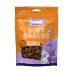 Měkké pamlsky pro psy s kuřetem a rybou, bez obilovin, 85 g – Braaaf Soft Snack Sushi