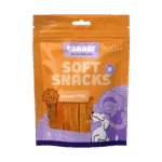 Proužky pro psy s kuřetem, bez obilovin, 85 g – Braaaf Soft Snack kuřecí proužky