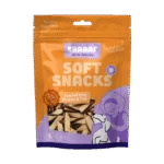 Pamlsky pro psy s kuřecím masem a rybou, bez obilovin, 85 g – Braaaf Soft Snack Twisted Bites