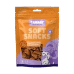 Měkký pamlsek pro psy s tuňákem, mrkví a zelenými fazolkami, 85 g – Braaaf Soft Snack tuňáková tyčinka
