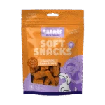 Proužky pro psy s lososem, dýní a celerem, 85 g – Braaaf Soft Snack