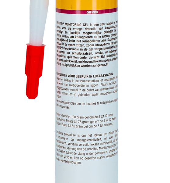 Gelová návnada pro monitoring myší a potkanů, 300 ml – Broditop Monitoring Gel