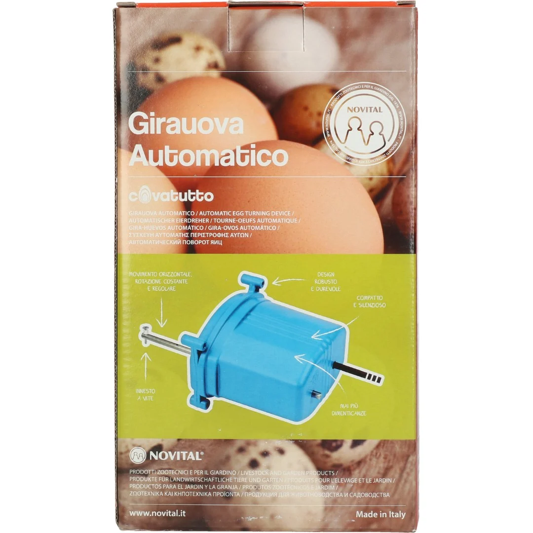 Automatický otáčecí mechanismus pro líhně, 215 x 88 mm – Covatutto - Obrázek 1