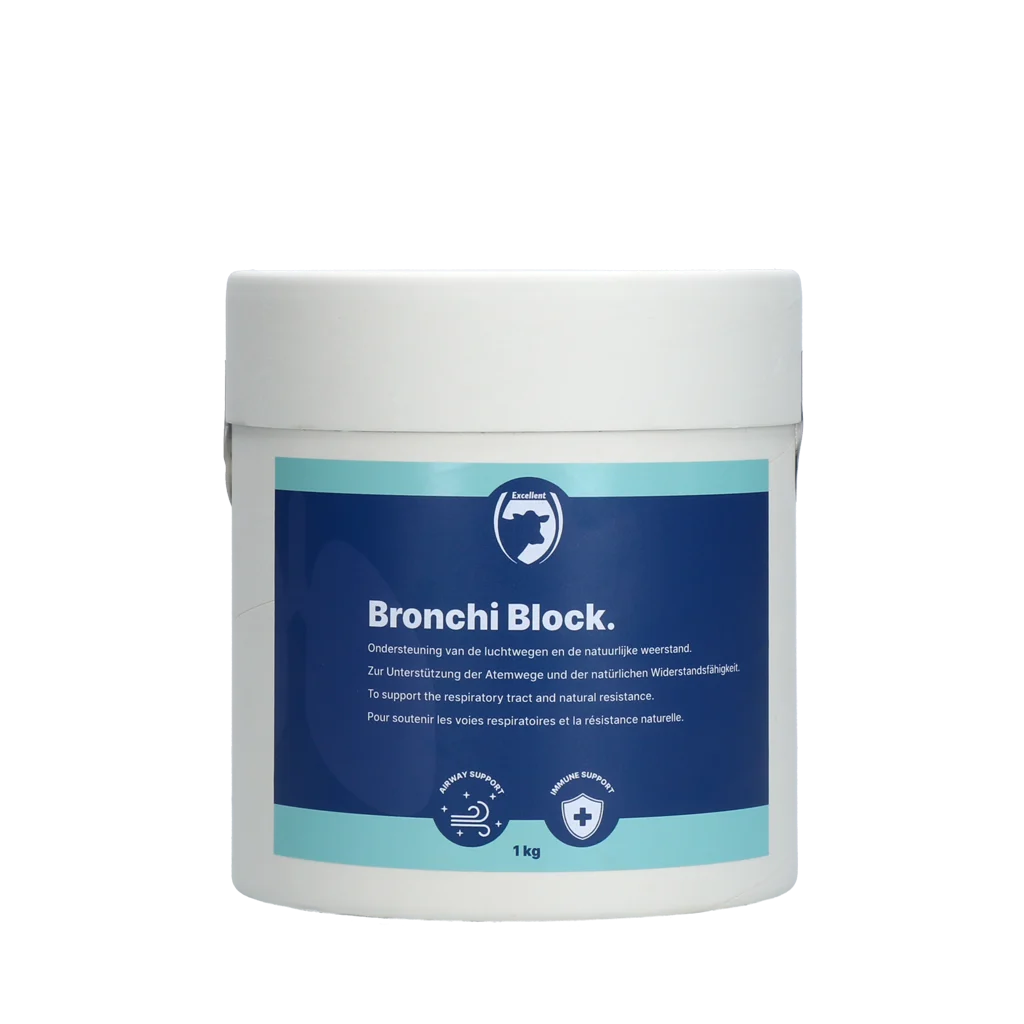 BRON1000.png Bylinný doplněk krmiva pro telata a jehňata, 1 kg – Excellent Bronchi Block - Obrázek 1