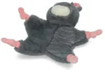 Plyšový králíček pro psy s pískátkem – Bunny Puppy Crunchy Knot - Obrázek 4