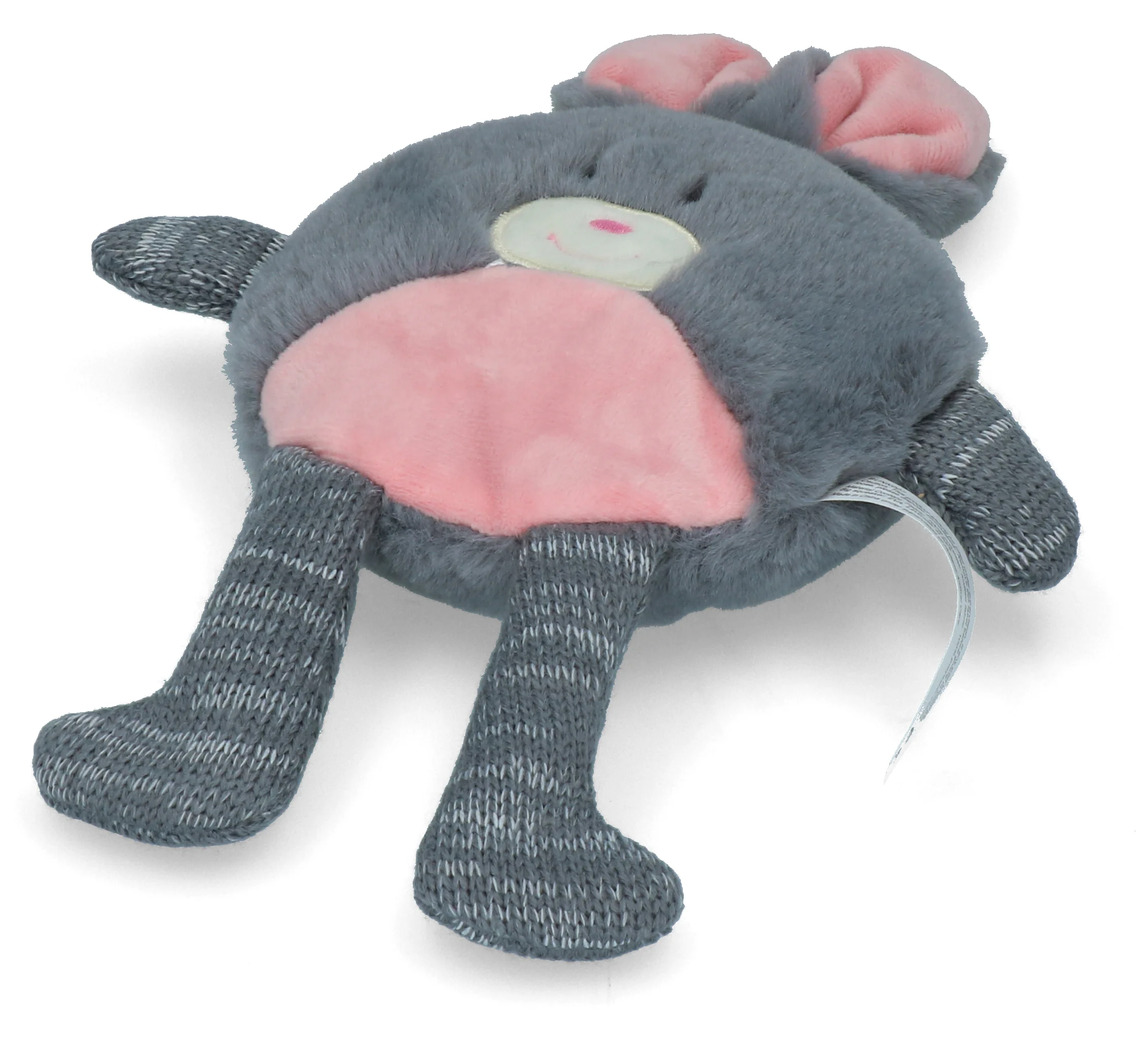 Plyšový zajíc pro psy s pískátkem – Bunny Puppy Flat Rabbit - Obrázek 4