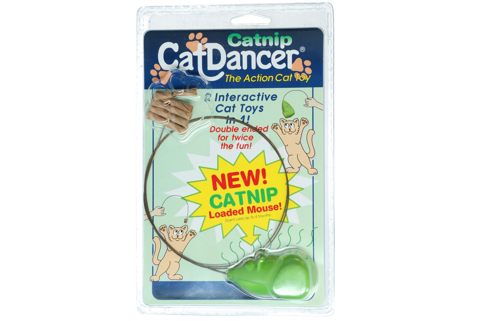 Interaktivní hračka pro kočky – Cat Dancer Catnip - Obrázek 1