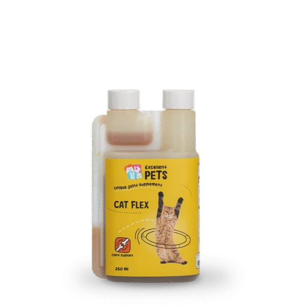 Kloubní doplněk pro kočky, tekutý, 250 ml – Excellent Pets Cat Flex