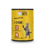 Lysinový prášek pro kočky s vitaminem B6, 100 g – Excellent Pets L-Lysine