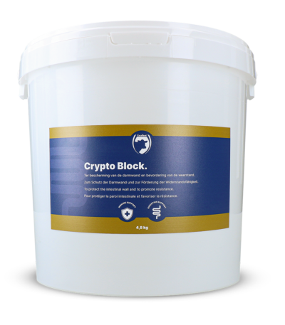 Krmný doplněk pro telata a jehňata, 4,8 kg – Excellent Crypto Block