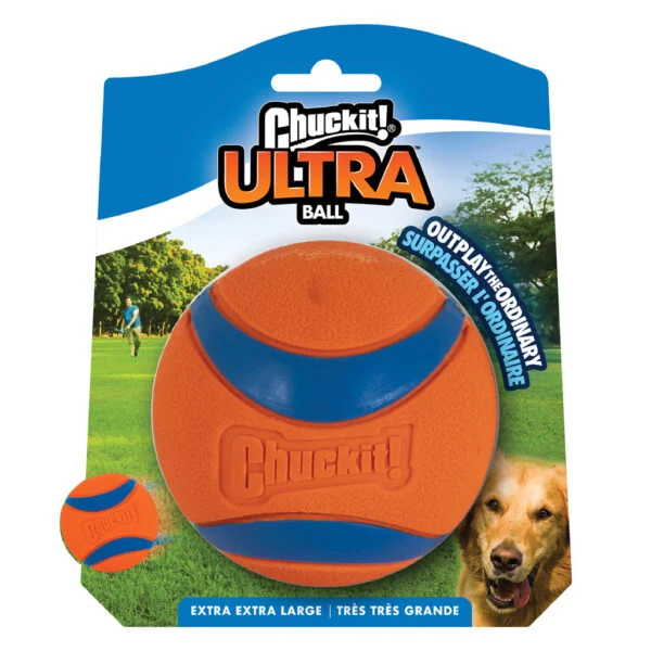 Gumový míček pro psy XXL, ø 10 cm – Chuckit! Ultra Ball
