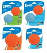 Gumový míček pro psy, Ø 6 cm, 2 ks – Chuckit! Fetch Ball M - Obrázek 2