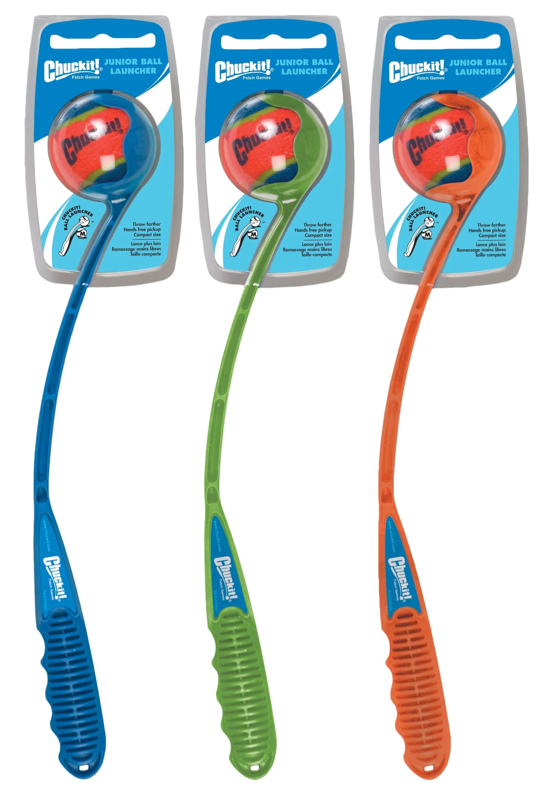 Házeč míčků s míčkem, 45 cm – Chuckit! Junior Ball Launcher - Obrázek 1