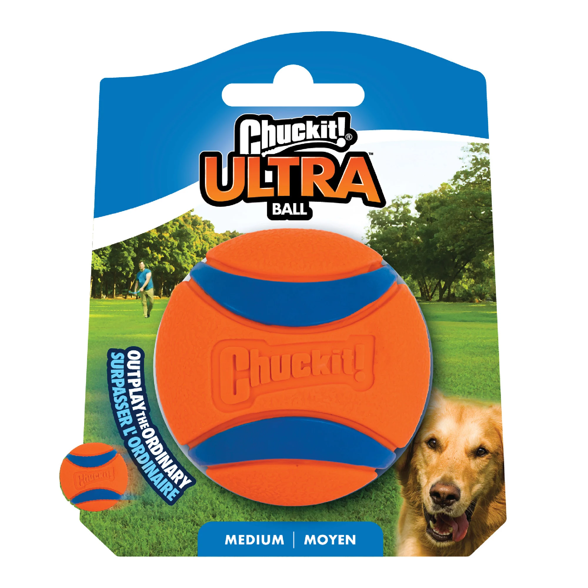 Gumový míček pro psy M, ø 6 cm – Chuckit! Ultra Ball - Obrázek 1