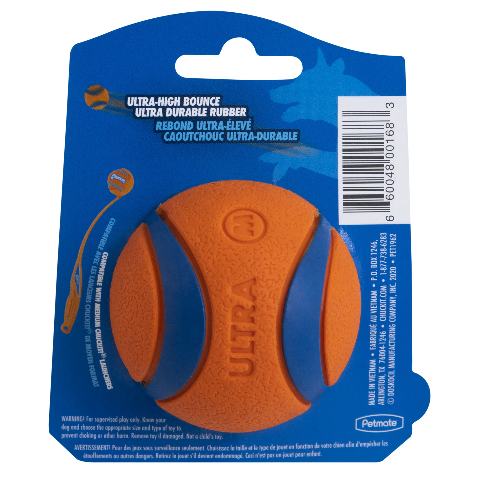 Gumový míček pro psy M, ø 6 cm – Chuckit! Ultra Ball - Obrázek 2