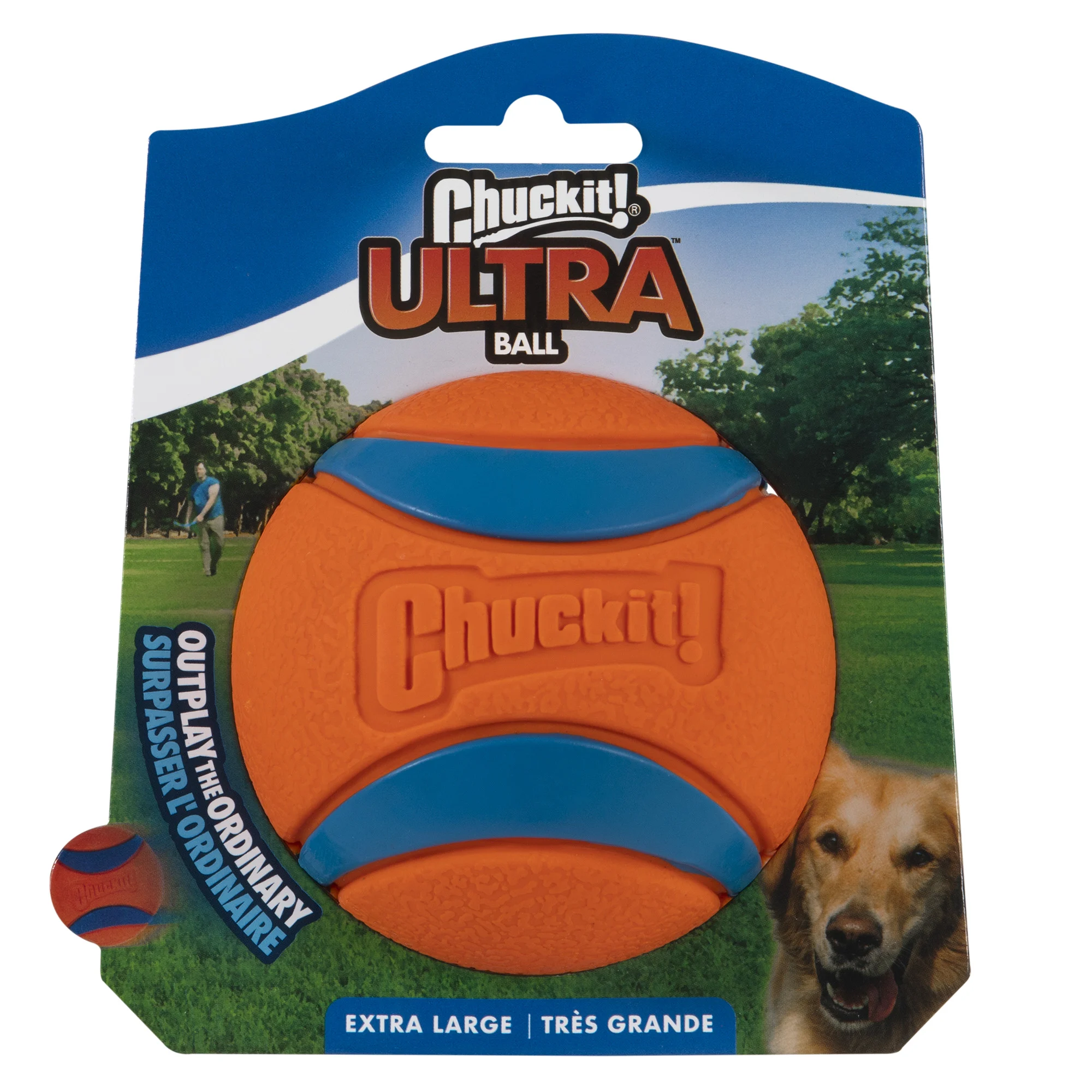 Gumový míček pro psy XL, ø 9 cm – Chuckit! Ultra Ball - Obrázek 1
