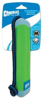 Plovoucí aportovací hračka s lanem, ø 5 cm x 25 cm – Chuckit! Amphibious Bumper M - Obrázek 2