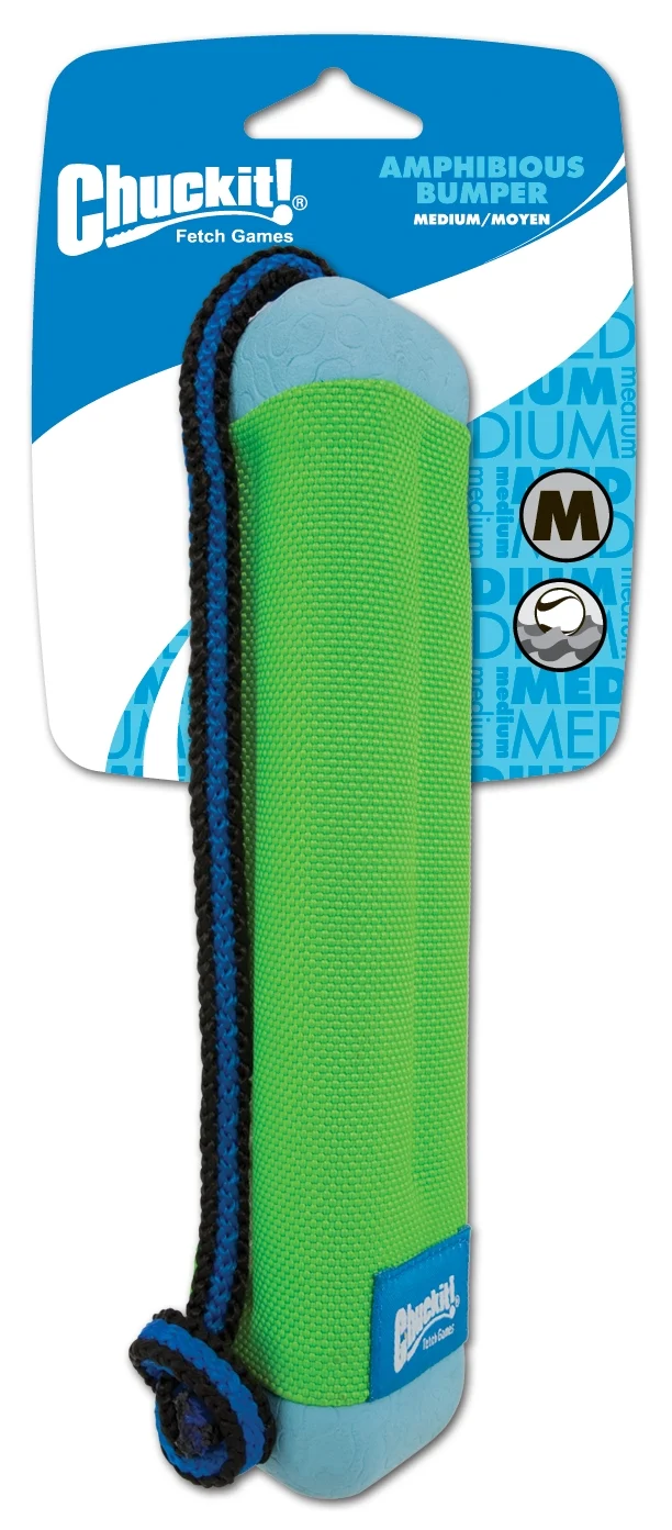 Plovoucí aportovací hračka s lanem, ø 5 cm x 25 cm – Chuckit! Amphibious Bumper M - Obrázek 2