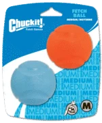 Gumový míček pro psy, Ø 6 cm, 2 ks – Chuckit! Fetch Ball M