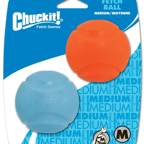 Gumový míček pro psy, Ø 6 cm, 2 ks – Chuckit! Fetch Ball M