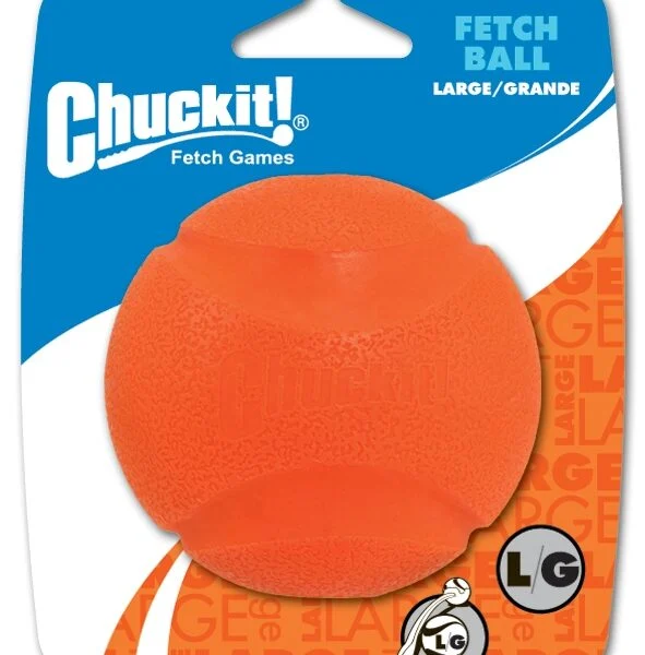 Míček pro psy z přírodního kaučuku, odrazivý, L 7 cm – Chuckit! Fetch Ball
